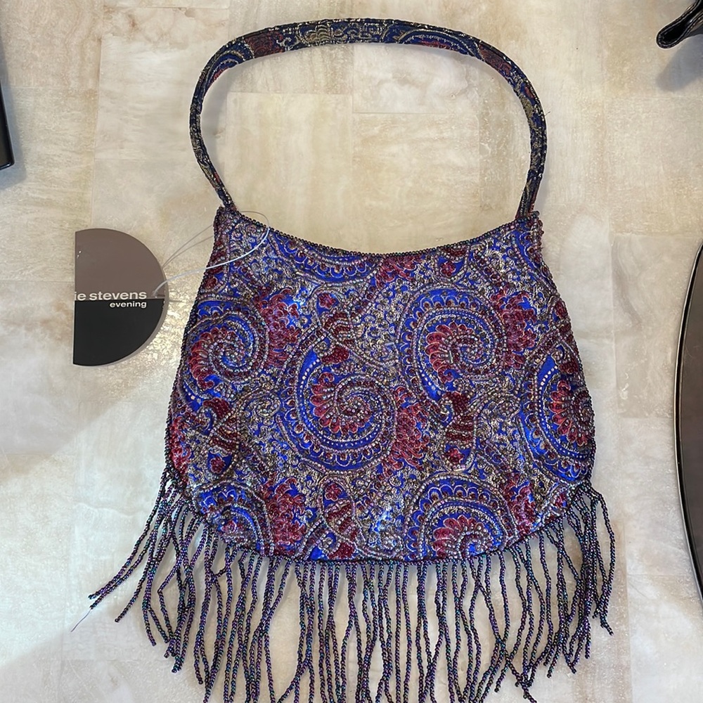 Beaded small handbag